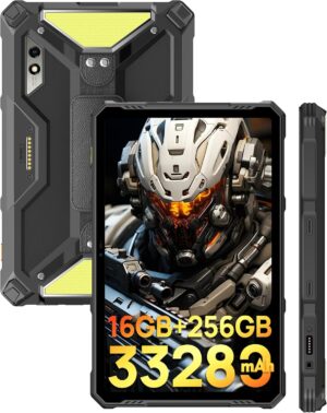 Ulefone Armor Pad 3 Pro sağlam tablet 4G, 33280mAh (66W), 10,36 inç 2K ekran, IP68/69K, 50MP + 32MP, çift 1100LM LED aydınlatma, 16GB + 256GB Android 13, uSmart genişletme yuvası, HDMI bağlantı noktası, NFC